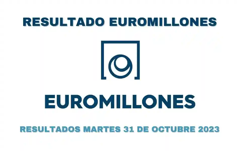 Euromillones resultados martes 31 de octubre 2023