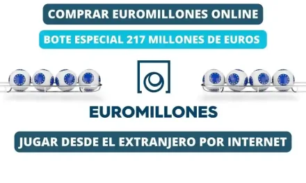 Jugar Euromillones desde el extranjero bote 217 millones