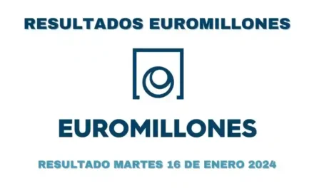 Comprobar Euromillones resultados | Resultado 16 de enero 2024