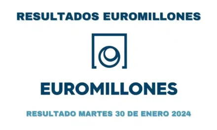 Comprobar Euromillones resultados | Resultado 30 de enero 2024