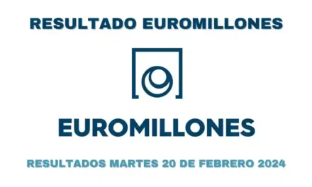 Euromillones resultado martes 20 de febrero 2024