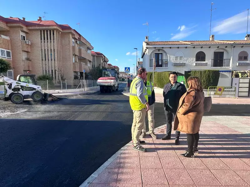 400.000 euros invertidos en la renovación urbanística de varias calles en Santiago de la Ribera