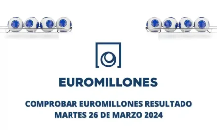 Comprobar Euromillones resultado hoy martes 26 de marzo 2024