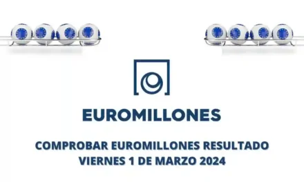 Comprobar Euromillones resultado 1 de marzo 2024