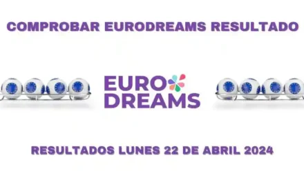 Comprobar resultados EuroDreams lunes 22 de abril 2024