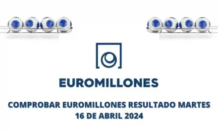 Comprobar Euromillones resultados hoy martes 16 de abril 2024